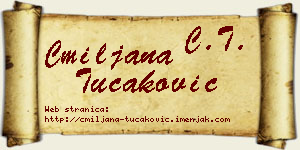 Cmiljana Tucaković vizit kartica
